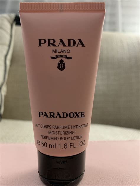 body lotion prada paradoxe|paradoxe Prada refill.